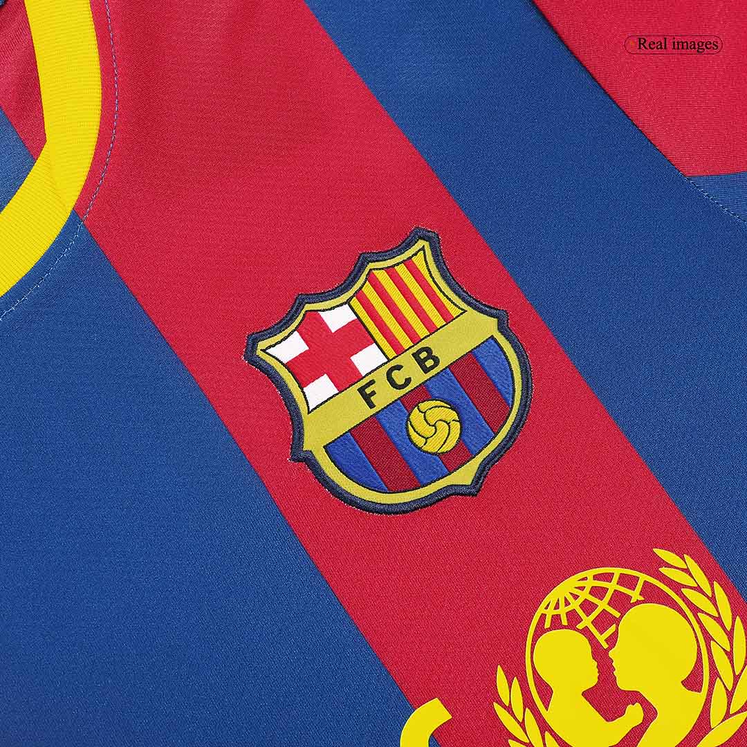 Retro PUYOL #5 2010/11 Barcelona Home Soccer Jersey
