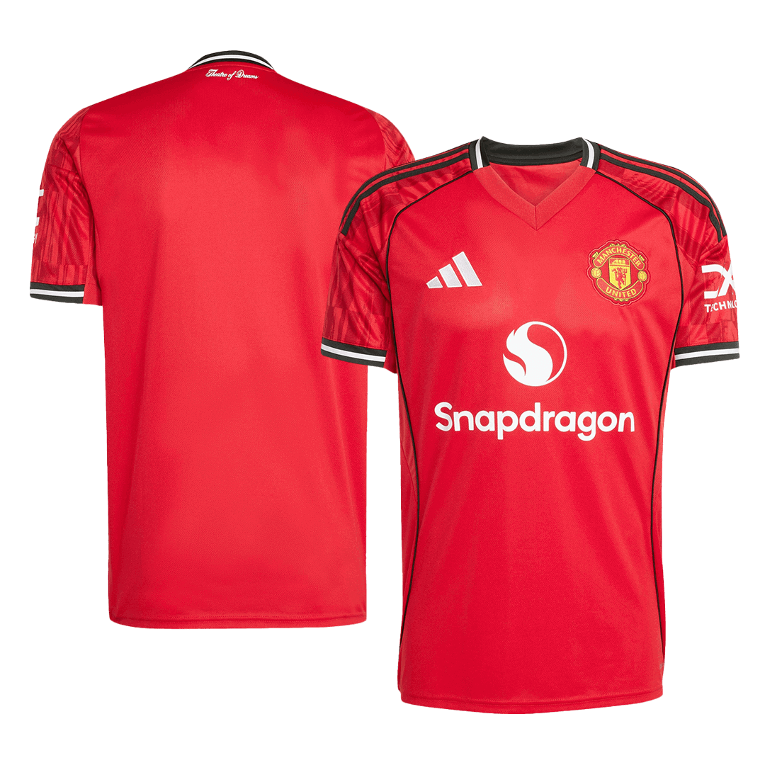 Manchester United Soccer Jersey Home Shirt 2025/26 Jersey