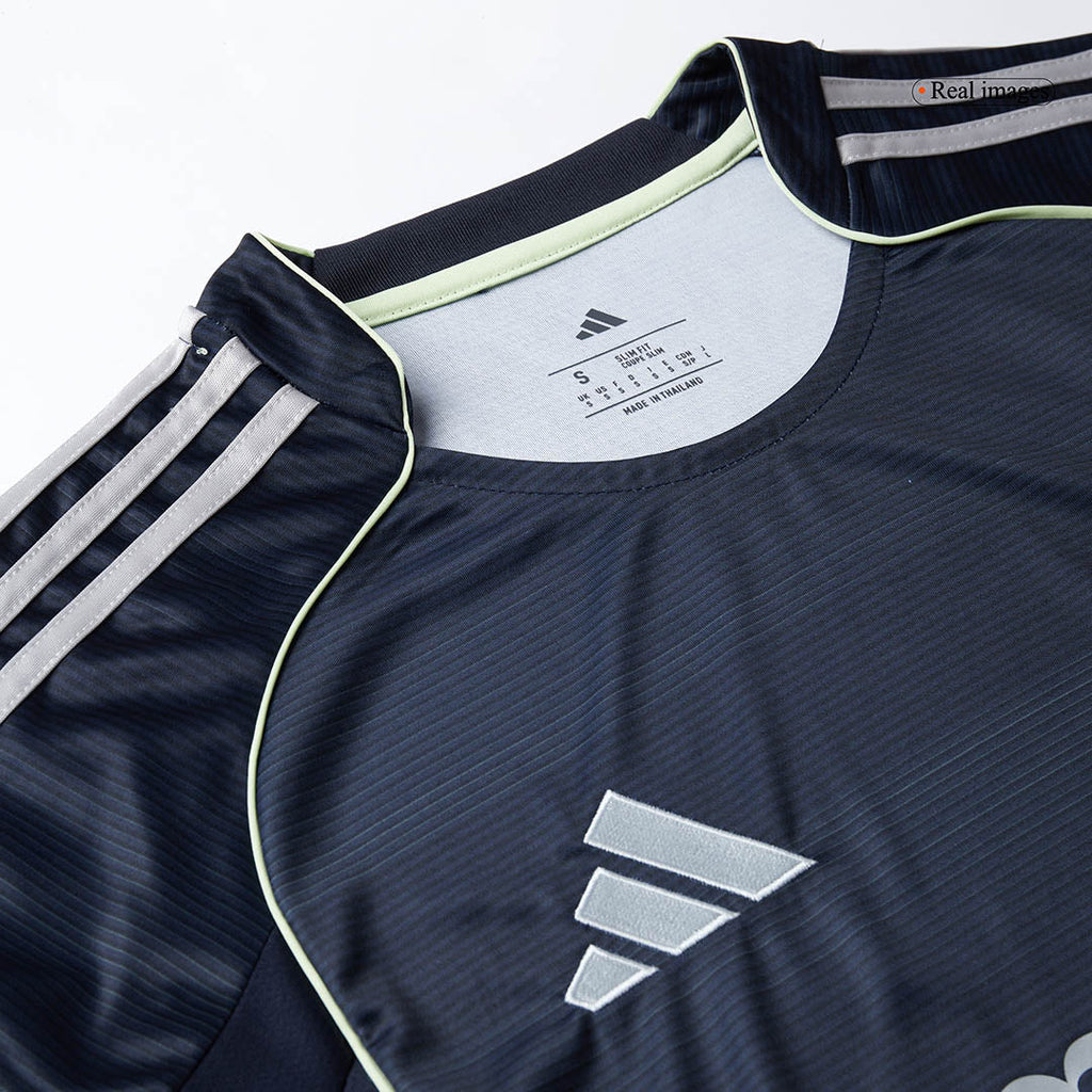 Real Madrid Away Long Sleeve Soccer Jersey 2025/26