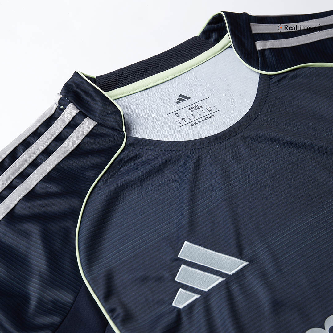 Real Madrid Away Long Sleeve Soccer Jersey 2025/26