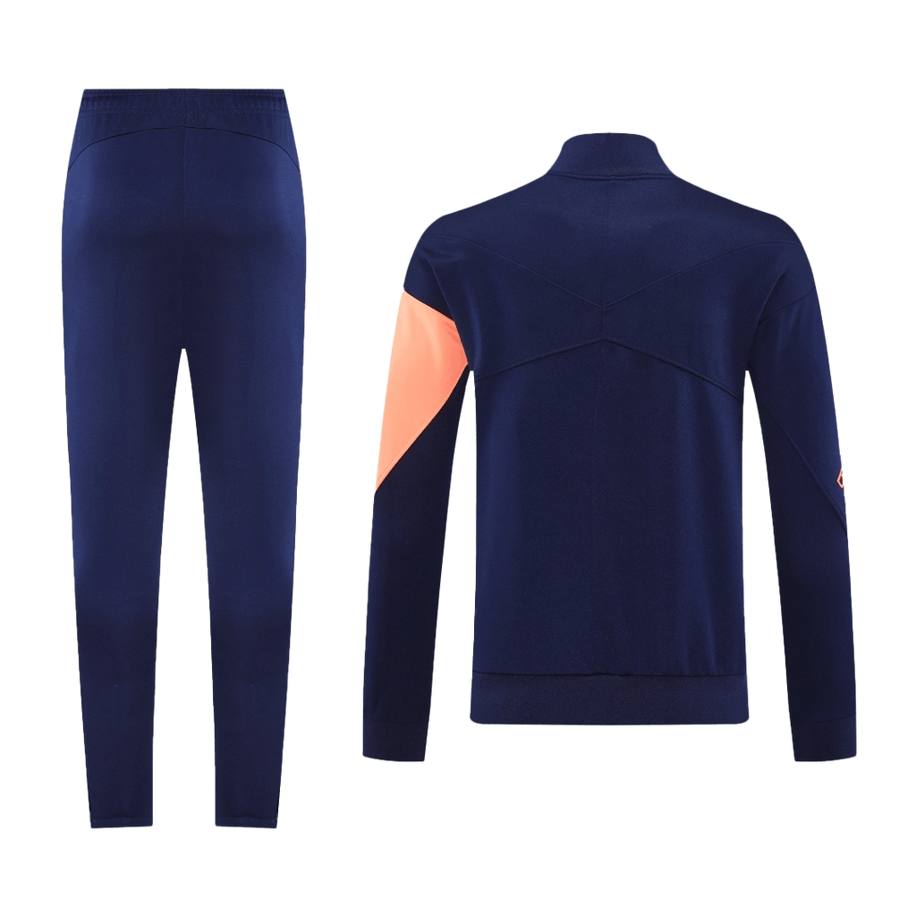 Barcelona Jacket Tracksuit 2025/26 Navy&Orange