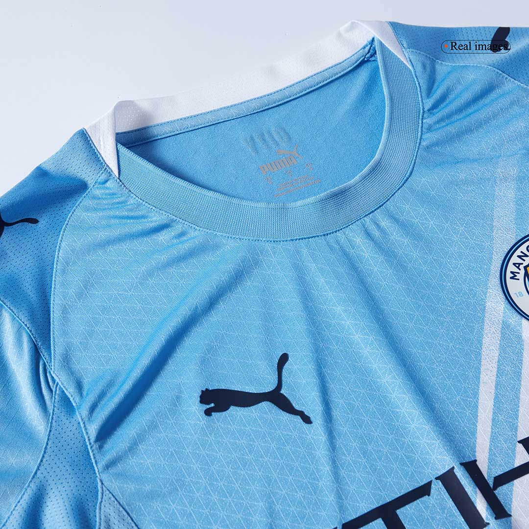 RODRIGO #16 Manchester City Home Player Version Jersey 2025/26