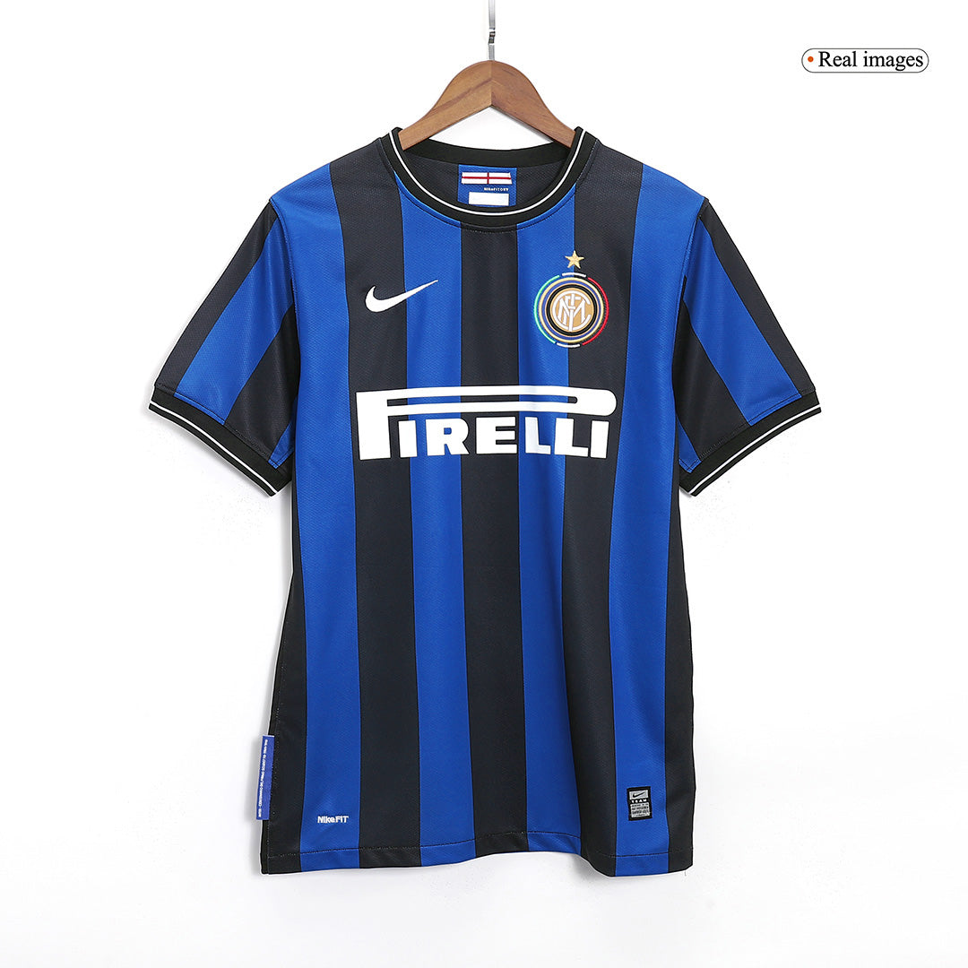 Retro 2009/10 Inter Milan Home Soccer Jersey