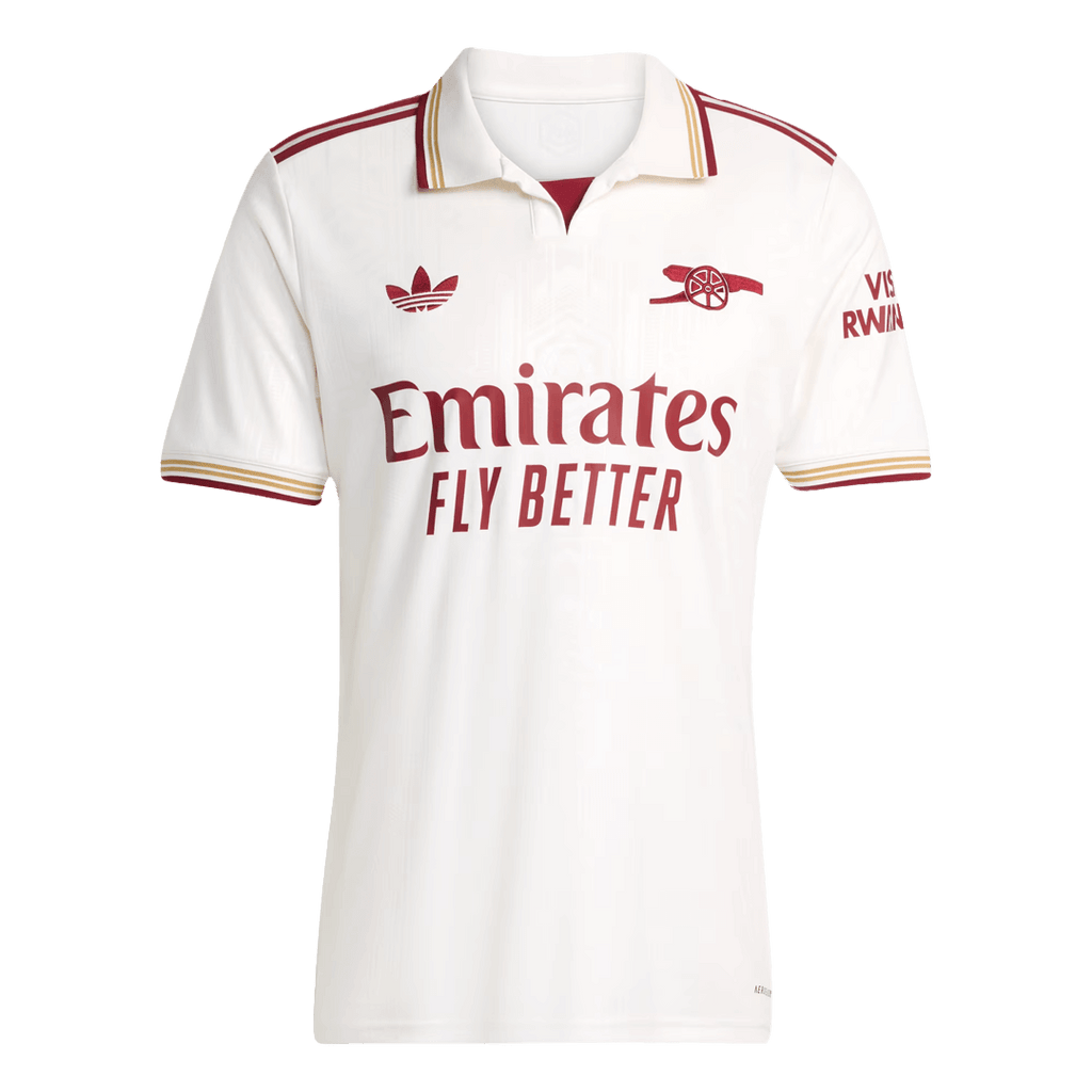 Arsenal Soccer Jersey Third Away Custom Shirt 2025/26