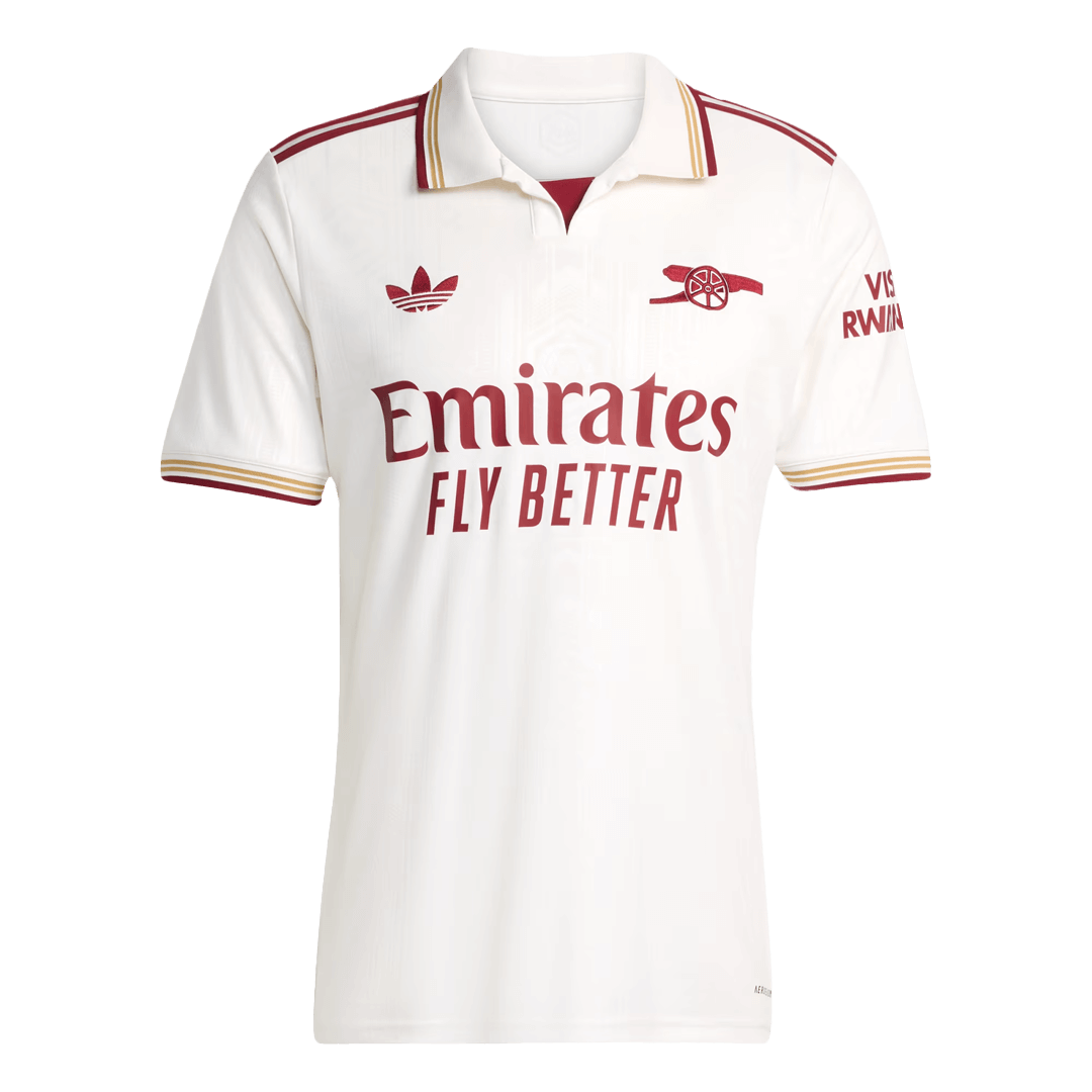 Arsenal Soccer Jersey Third Away Custom Shirt 2025/26
