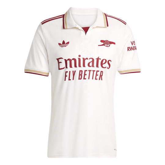 Arsenal Soccer Jersey Third Away Custom Shirt 2025/26