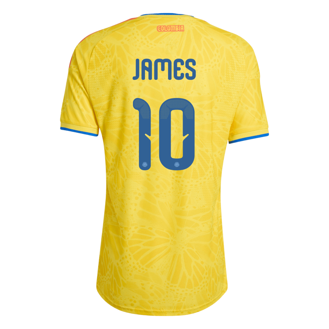 JAMES #10 Colombia Home Player Version Jersey World Cup 2026