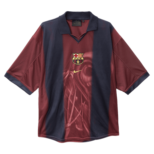 Barcelona Retro Jersey Home Soccer Shirt 2000/01