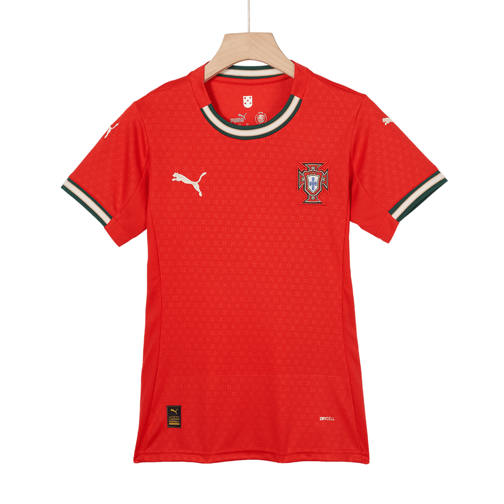 Women's Portugal Home Soccer Jersey 2025