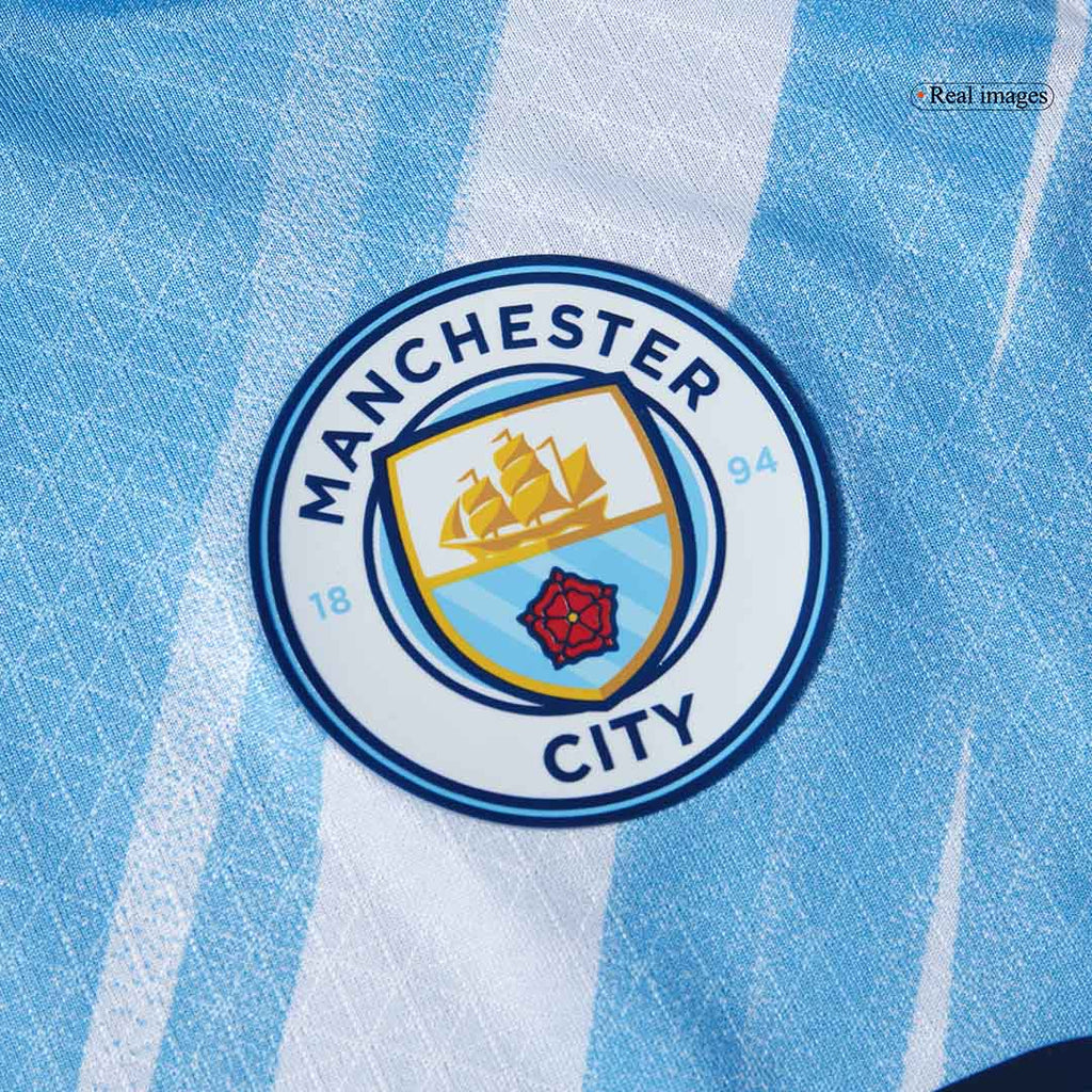 RODRIGO #16 Manchester City Home Player Version Jersey 2025/26
