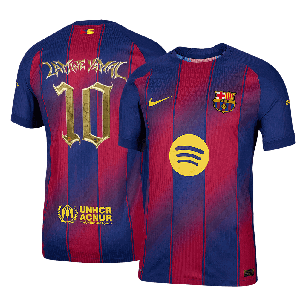 LAMINE YAMAL #10 Barcelona Home  Jersey 2025/26 Kopa Trophy Edition