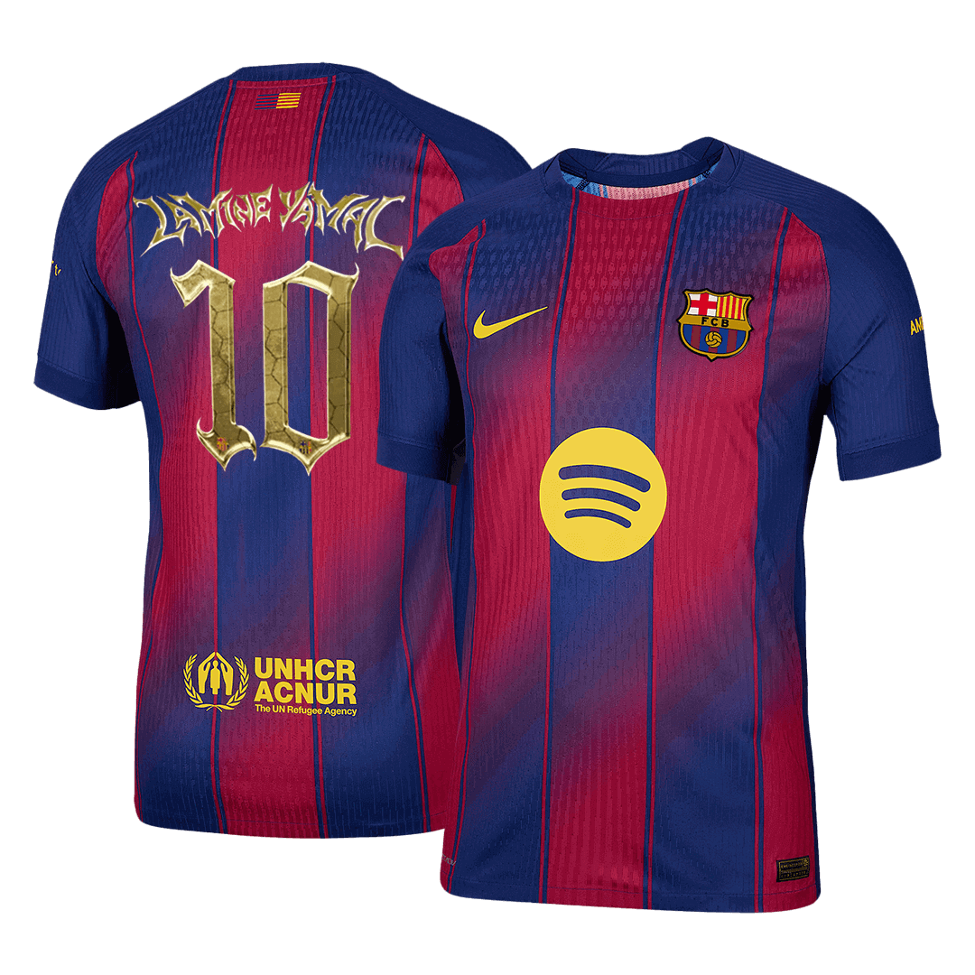 LAMINE YAMAL #10 Barcelona Home  Jersey 2025/26 Kopa Trophy Edition