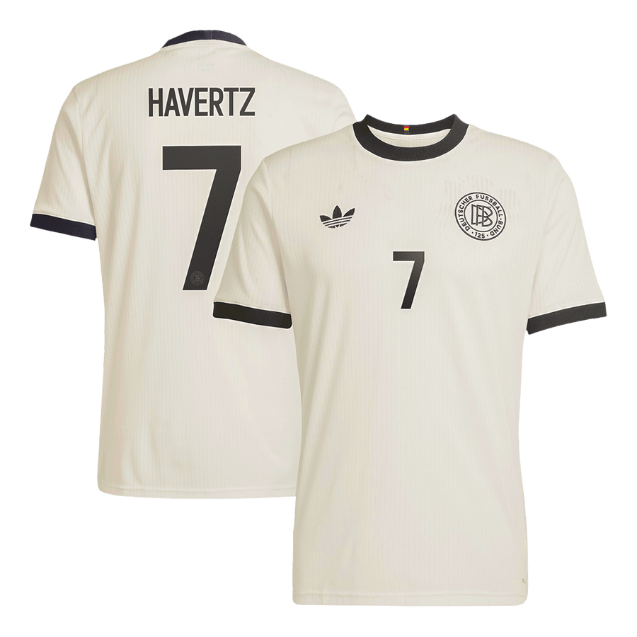 HAVERTZ #7 Germany 125th Anniversary Soccer Jersey 2025 White