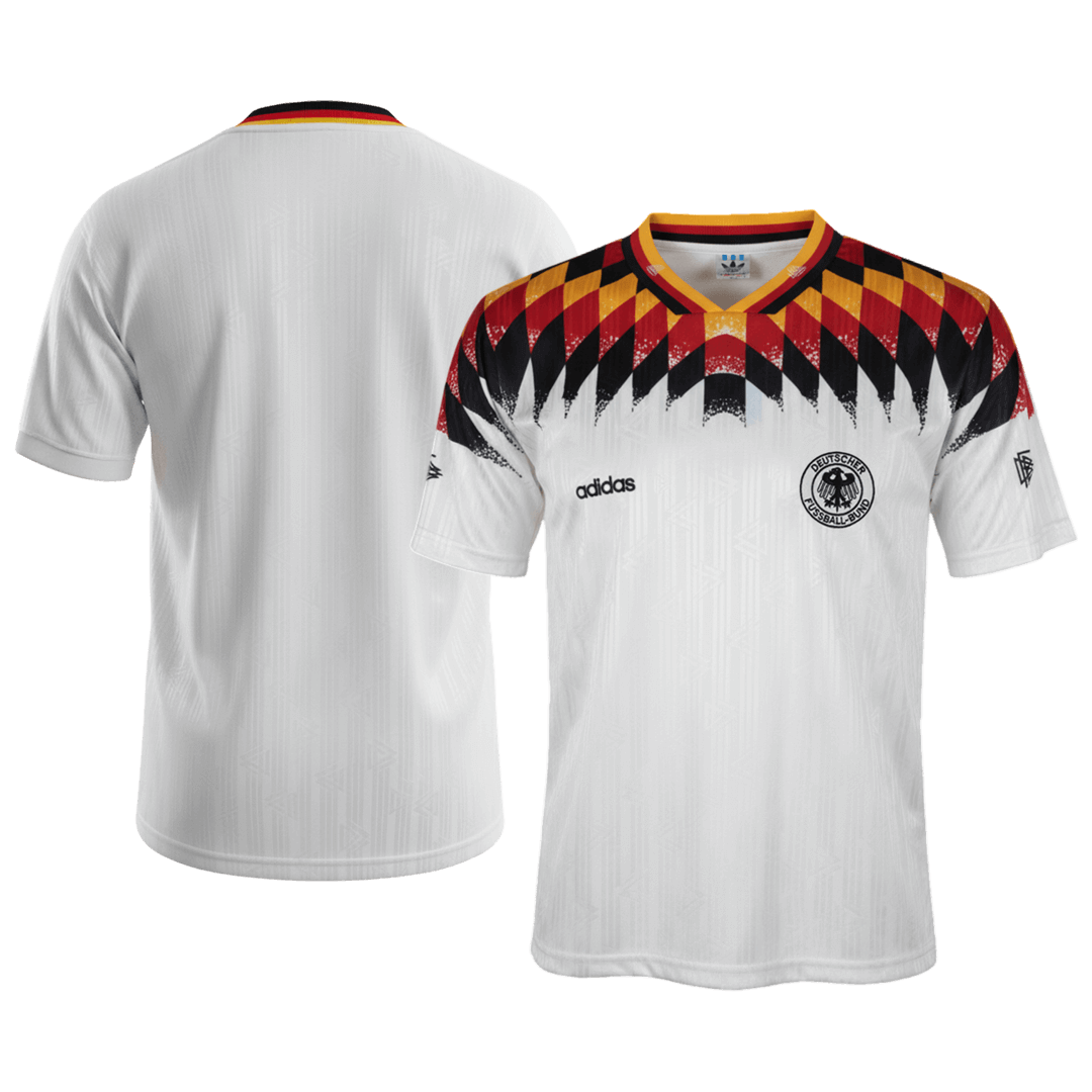 Retro Soccer Jersey Germany Home 1994