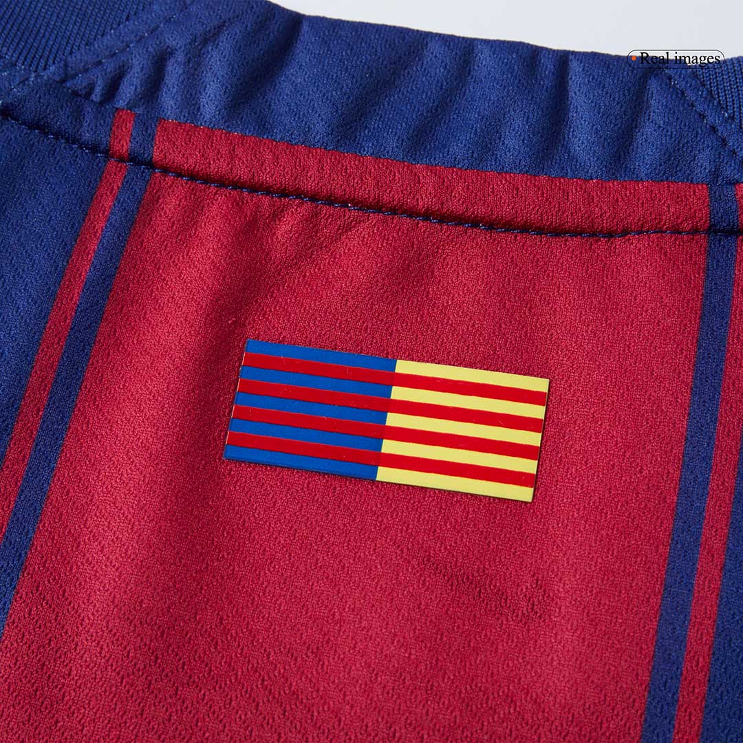 RAPHINHA #11 Barcelona Home Soccer Jersey 2025/26 -UCL