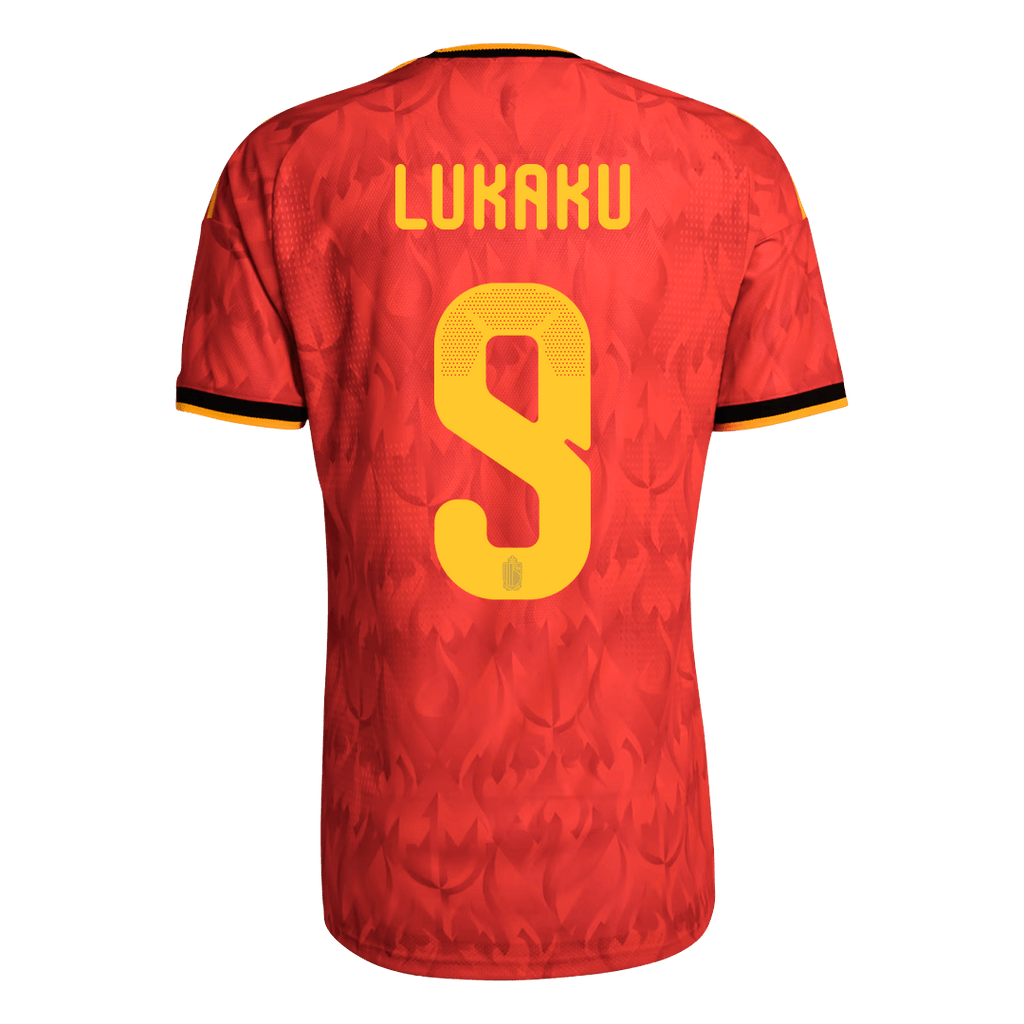 LUKAKU #9 Belgium Home Player Version Jersey World Cup 2026