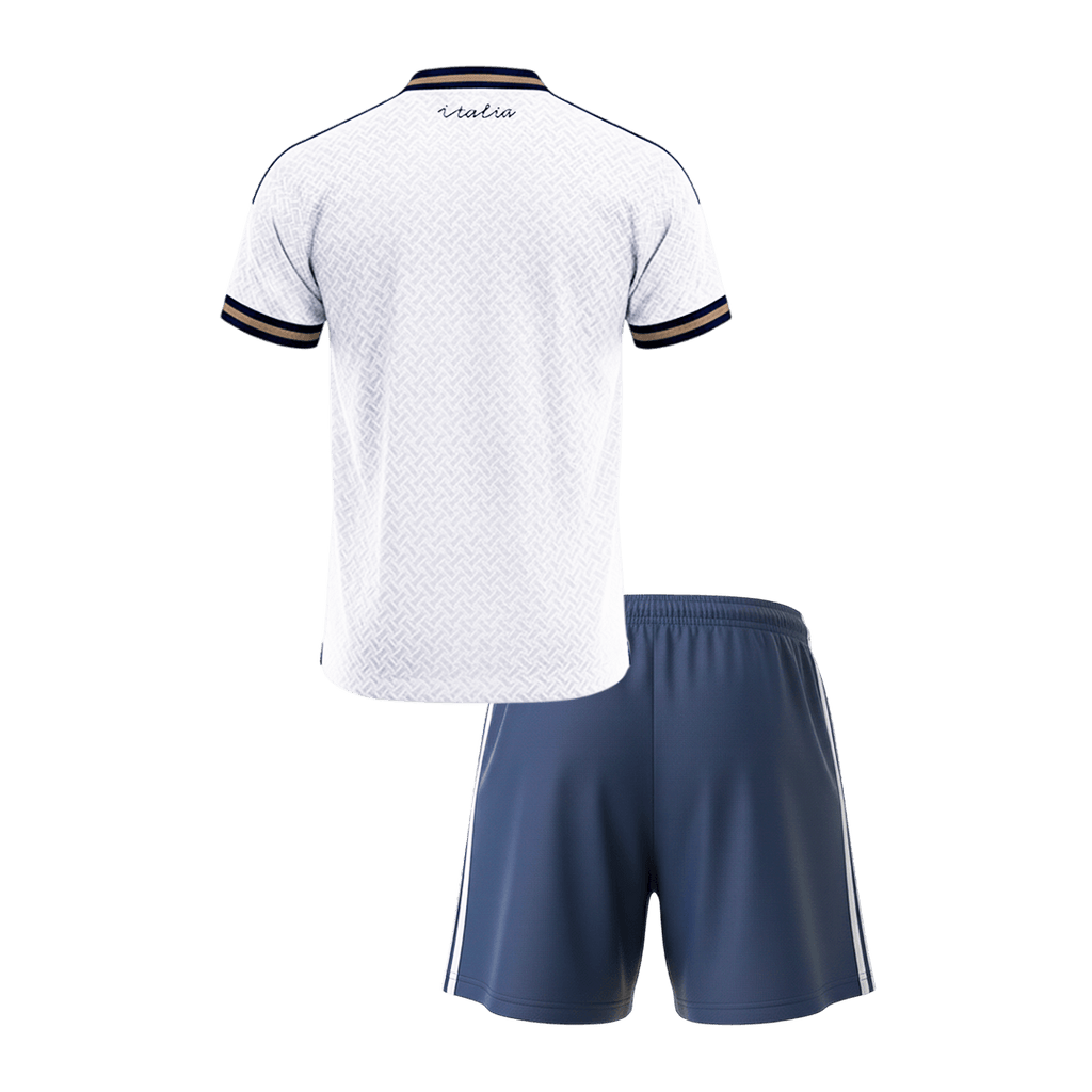 Italy Away World Cup Kids Soccer Jerseys Kit 2026