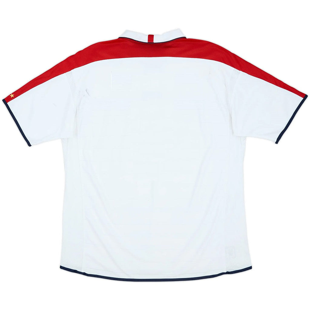 Retro Soccer Jersey England Home Euro Cup 2004