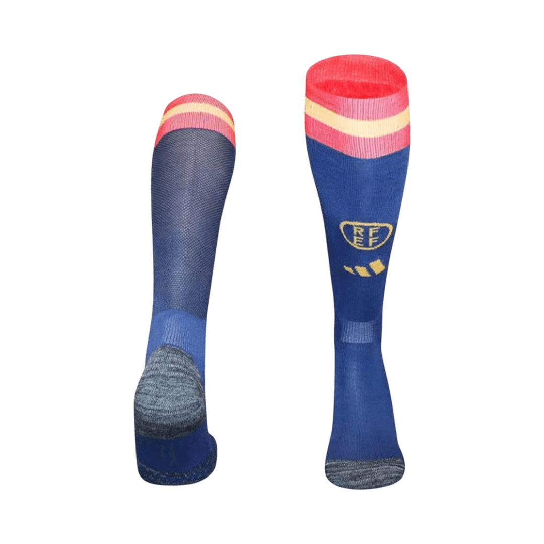 Spain Home Soccer Socks 2026 Kids
