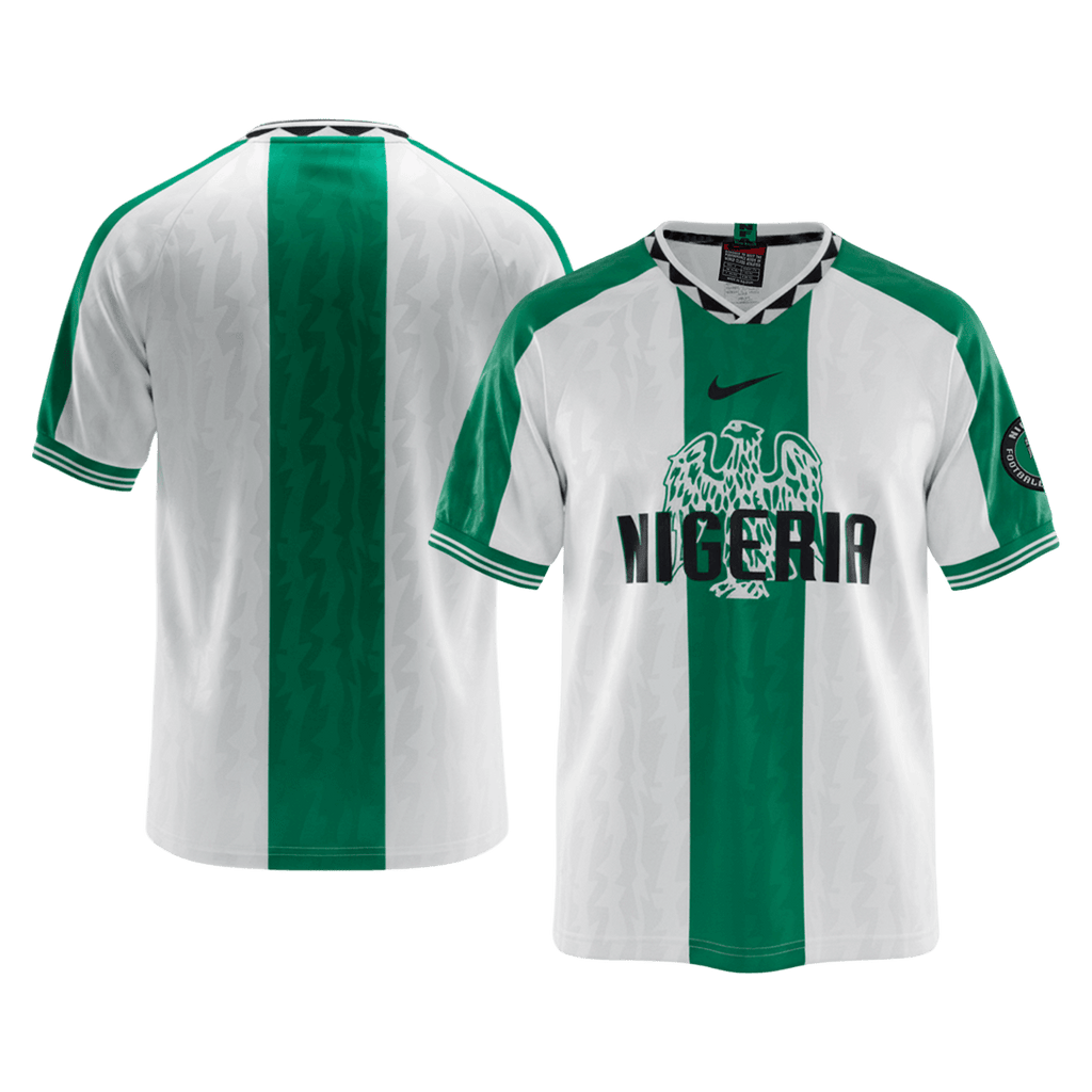Retro Soccer Jersey Nigeria Away 1996