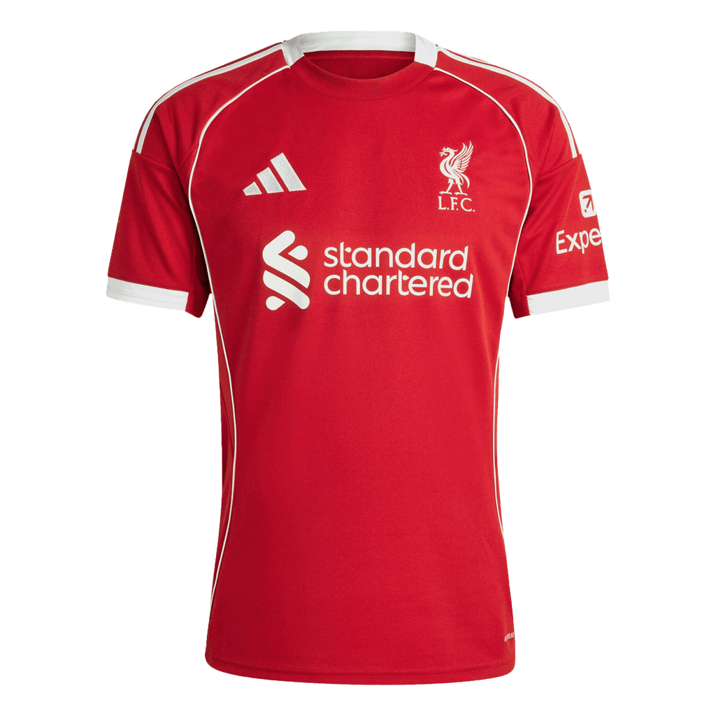 GAKPO #18 Liverpool Home Soccer Jersey 2025/26