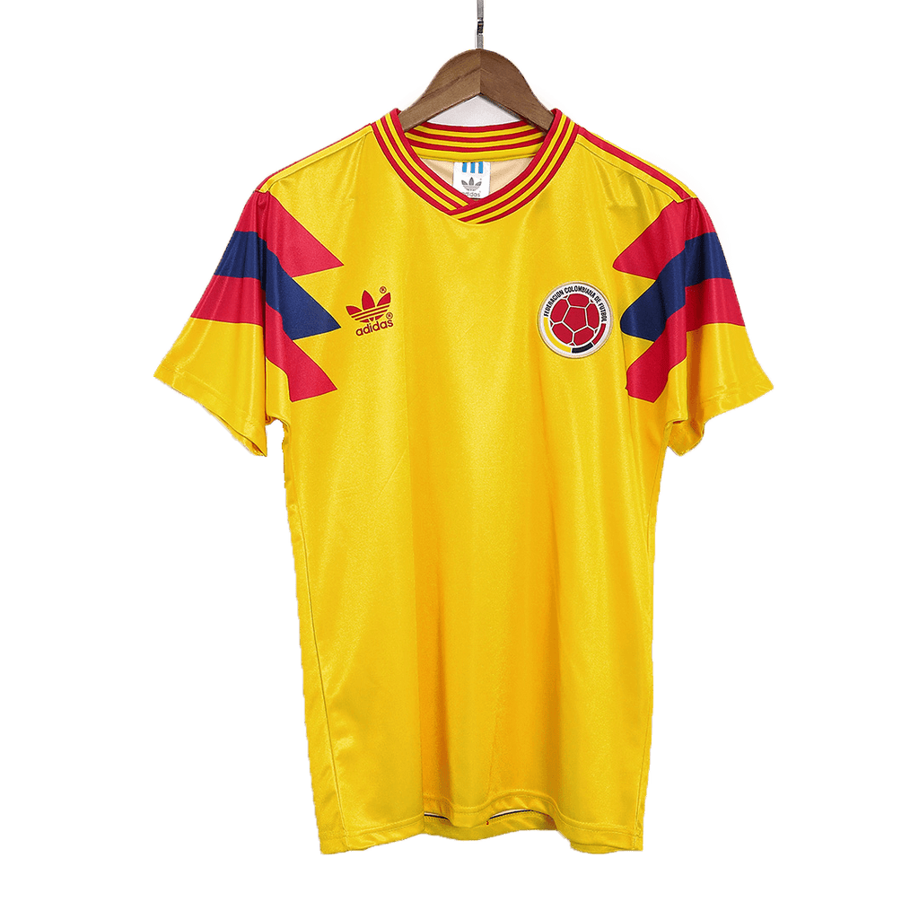 Retro Soccer Jersey Colombia Home 1990