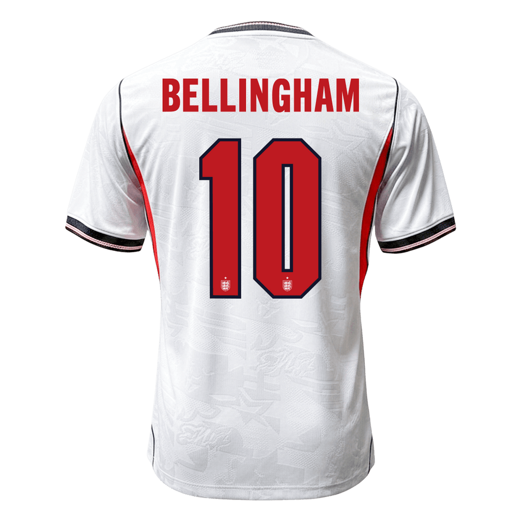 BELLINGHAM #10 England Home Player Version Jersey World Cup 2026