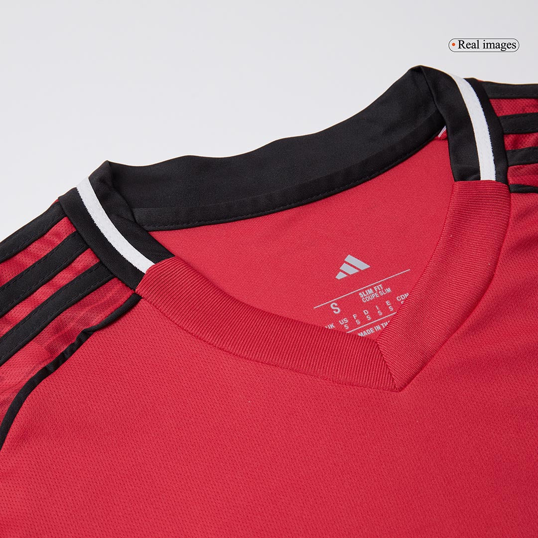 B.FERNANDES #8 Manchester United Home Soccer Jersey 2025/26