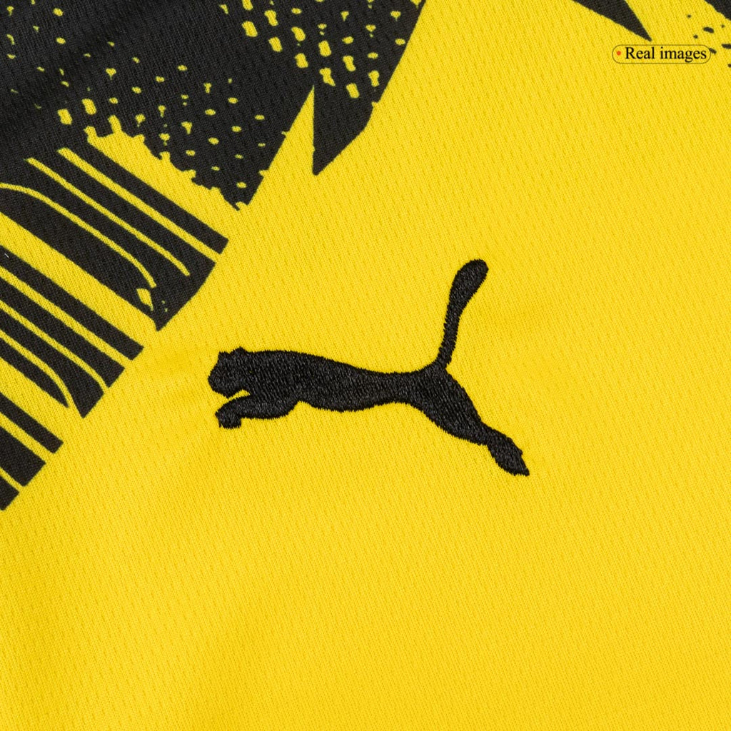 Borussia Dortmund Home Kids Soccer Jerseys Full Kit 2025/26