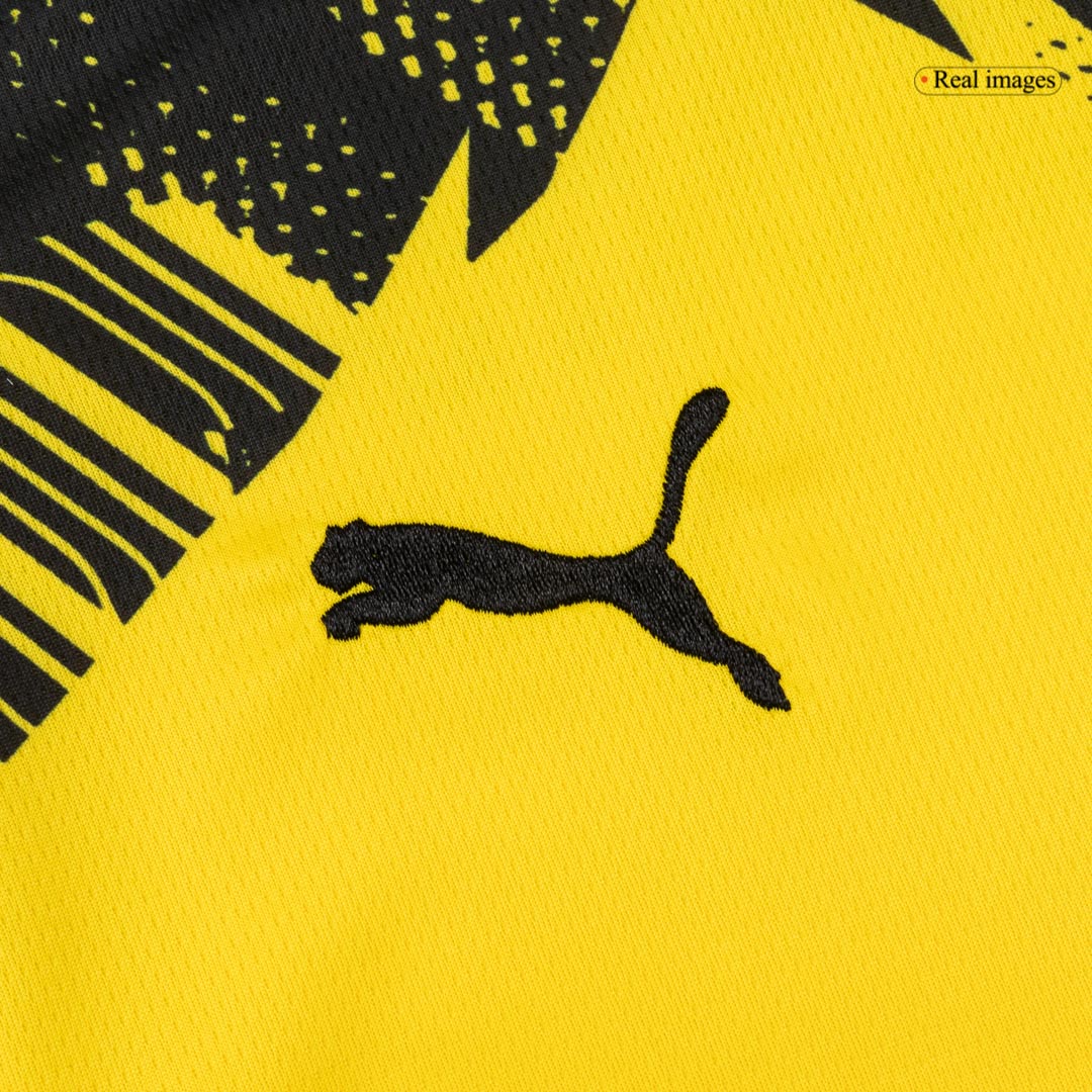 Borussia Dortmund Home Kids Soccer Jerseys Full Kit 2025/26