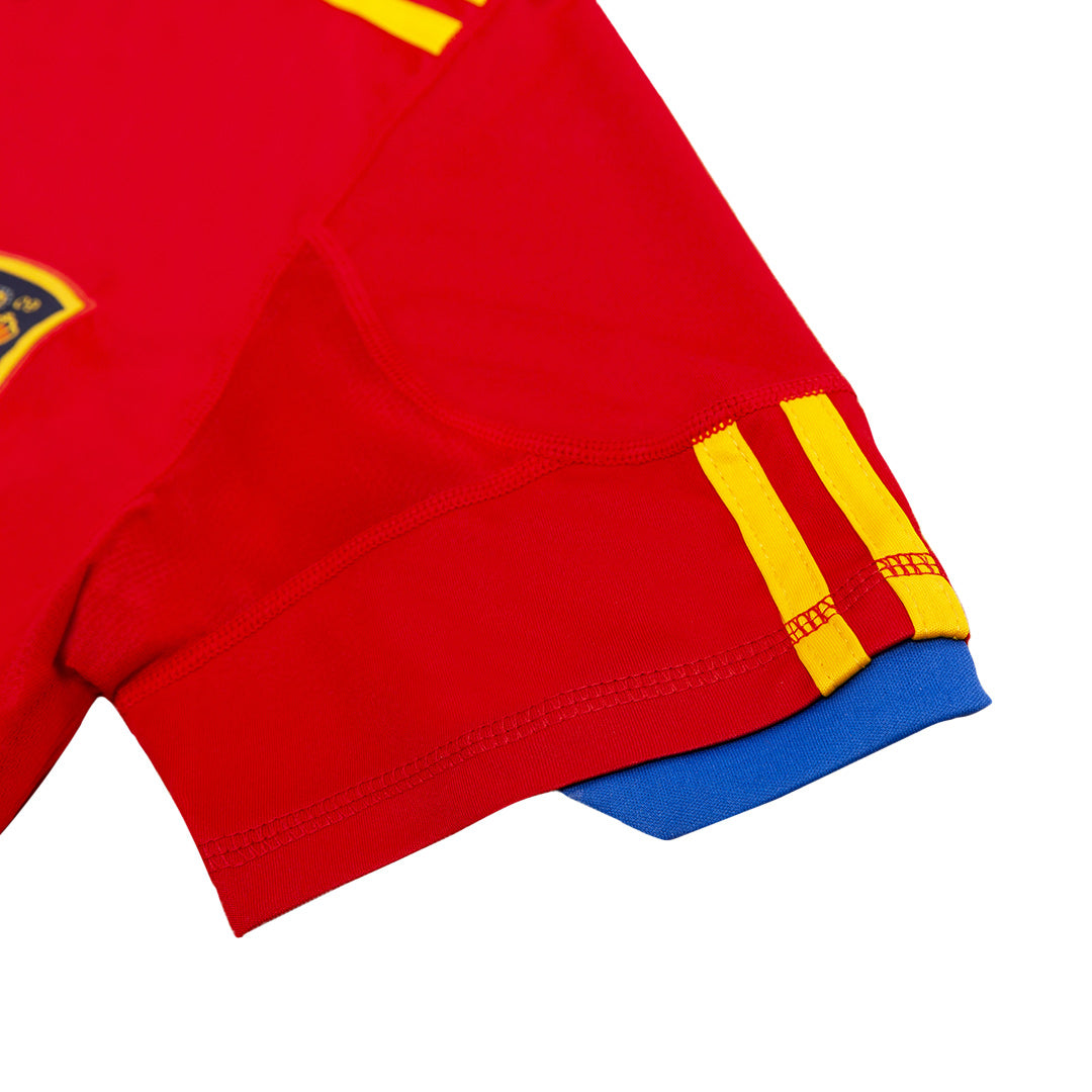 Retro A. INIESTA #6 2010 Spain Home Soccer Jersey