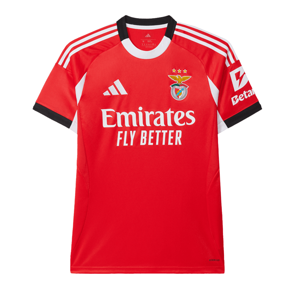 Benfica Home Soccer Jersey 2025/26