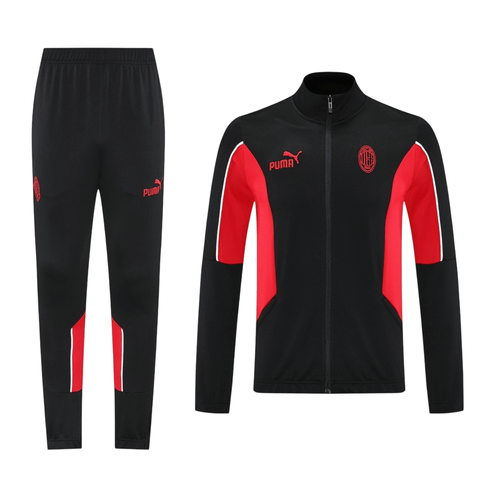 AC Milan Jacket Tracksuit 2025/26 Black