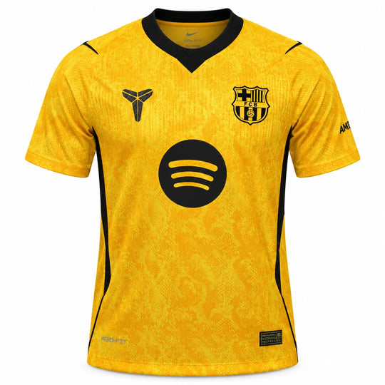 Barcelona x Kobe Bryant Away Player Version Jersey 2025/26 – Yellow