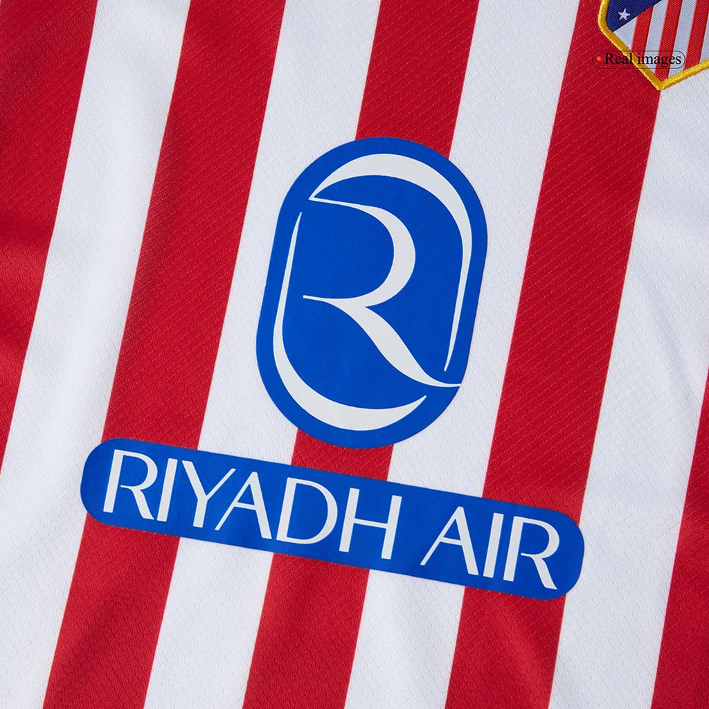Atletico Madrid Home Kids Soccer Jerseys Full Kit 2025/26