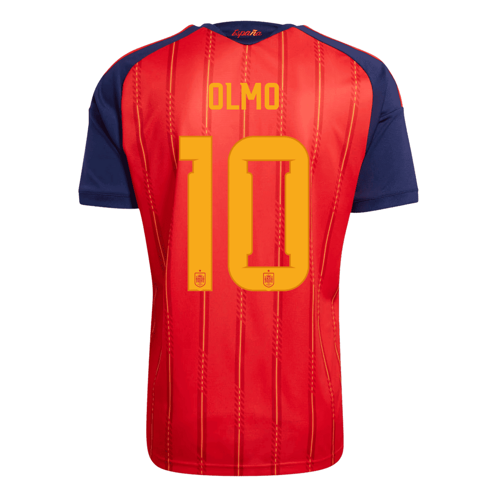 OLMO #10 Spain Home Soccer Jersey World Cup 2026