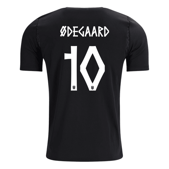 ØDEGAARD #10 Norway Away Soccer Jersey World Cup 2026