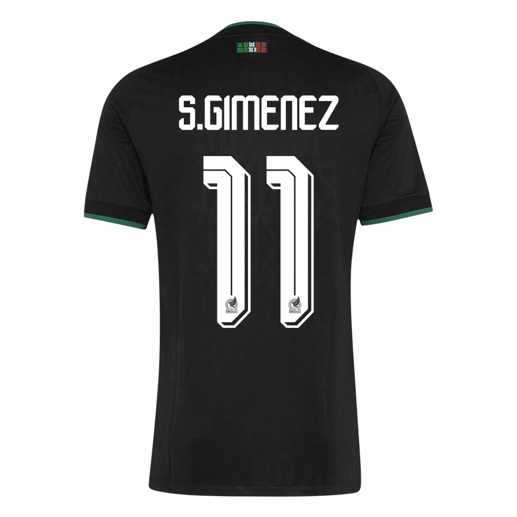 S.GIMENEZ #11 Mexico Third Away Player Version Jersey World Cup 2026