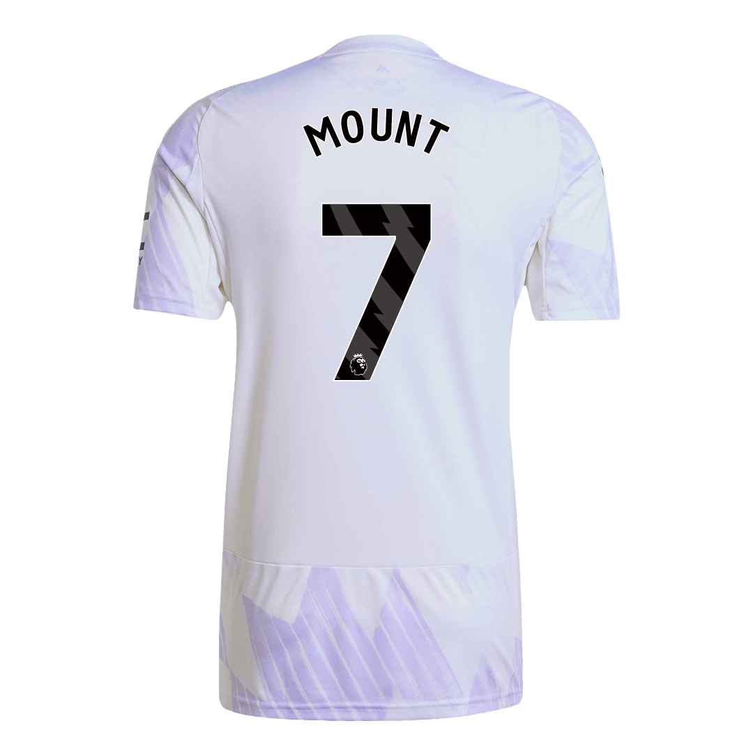 MOUNT #7 Manchester United Away Soccer Jersey 2025/26