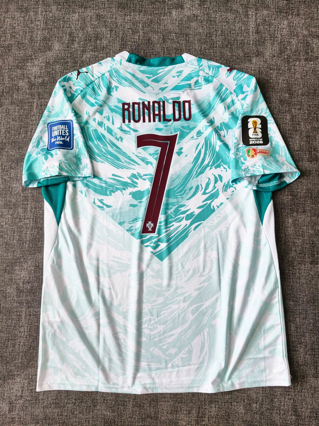 Ronaldo #7 Portugal 2026 World Cup Away Jersey
