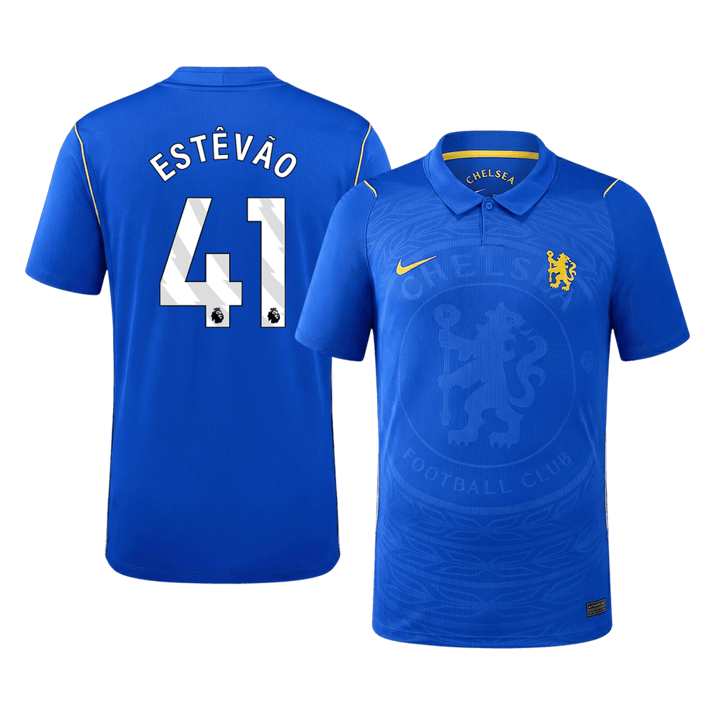 ESTÊVÃO #41 Chelsea Home Soccer Jersey 2026/27