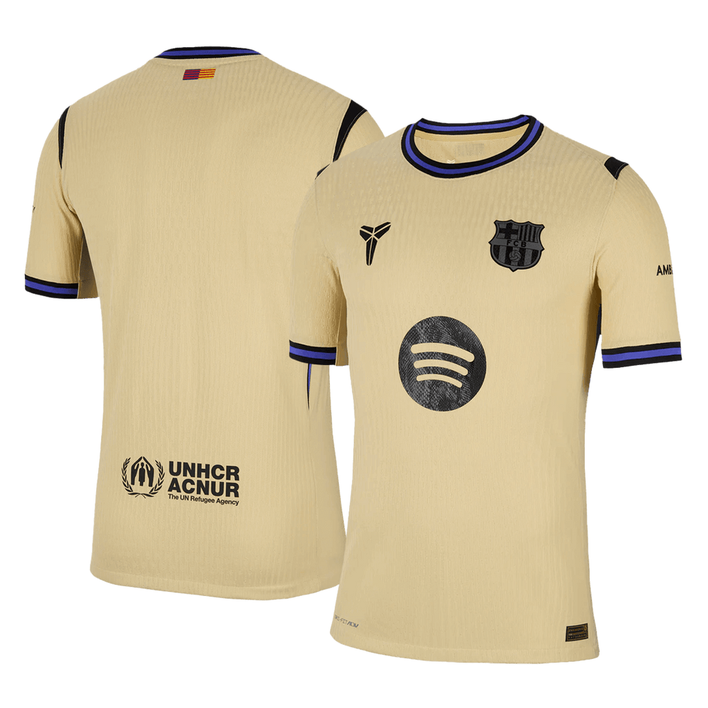 Barcelona Away Player Version Soccer Jersey 2025/26