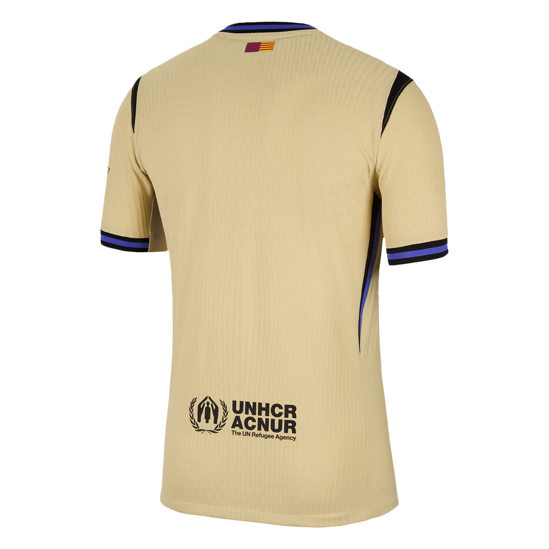 Barcelona Away Player Version Soccer Jersey 2025/26