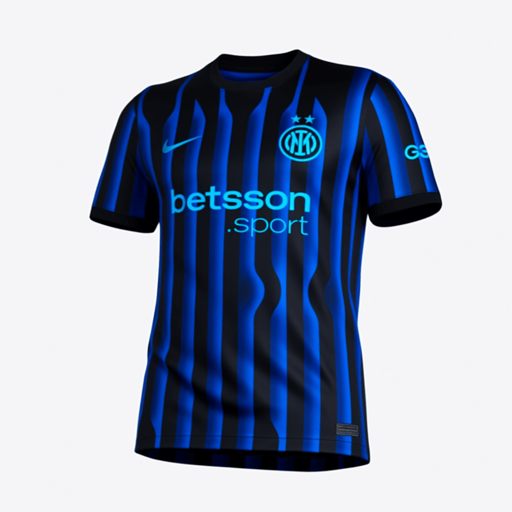 Inter Milan Home Authentic Soccer Jersey 2025/26