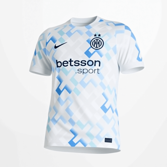 Inter Milan Away Player Version Soccer Jersey 2025/26