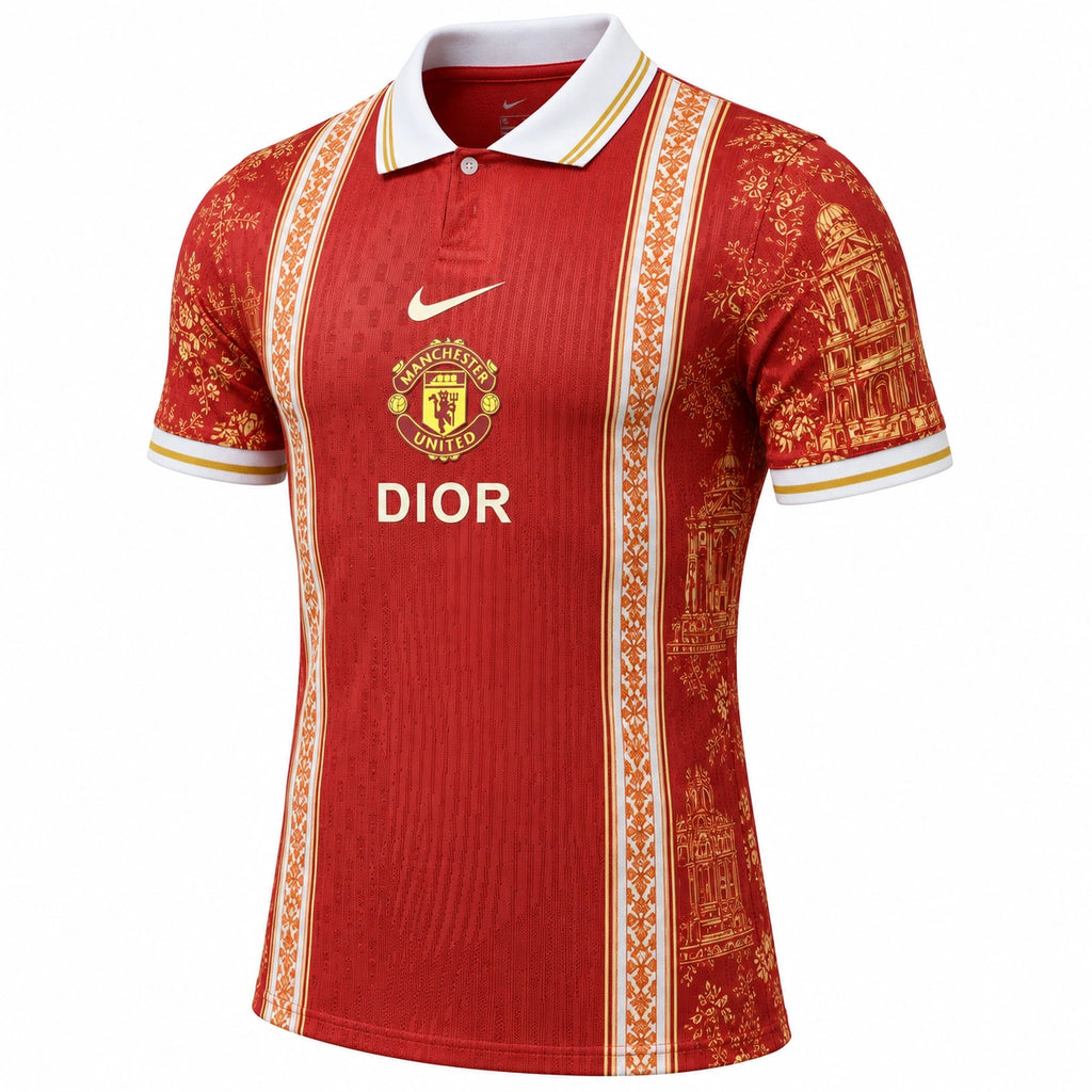 Manchester United 2026/27 concept jersey three-quarter view