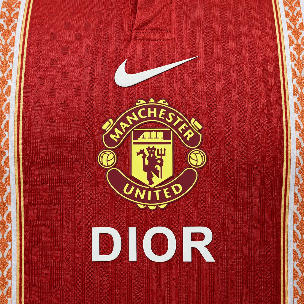 Manchester United 2026/27 concept jersey chest detail