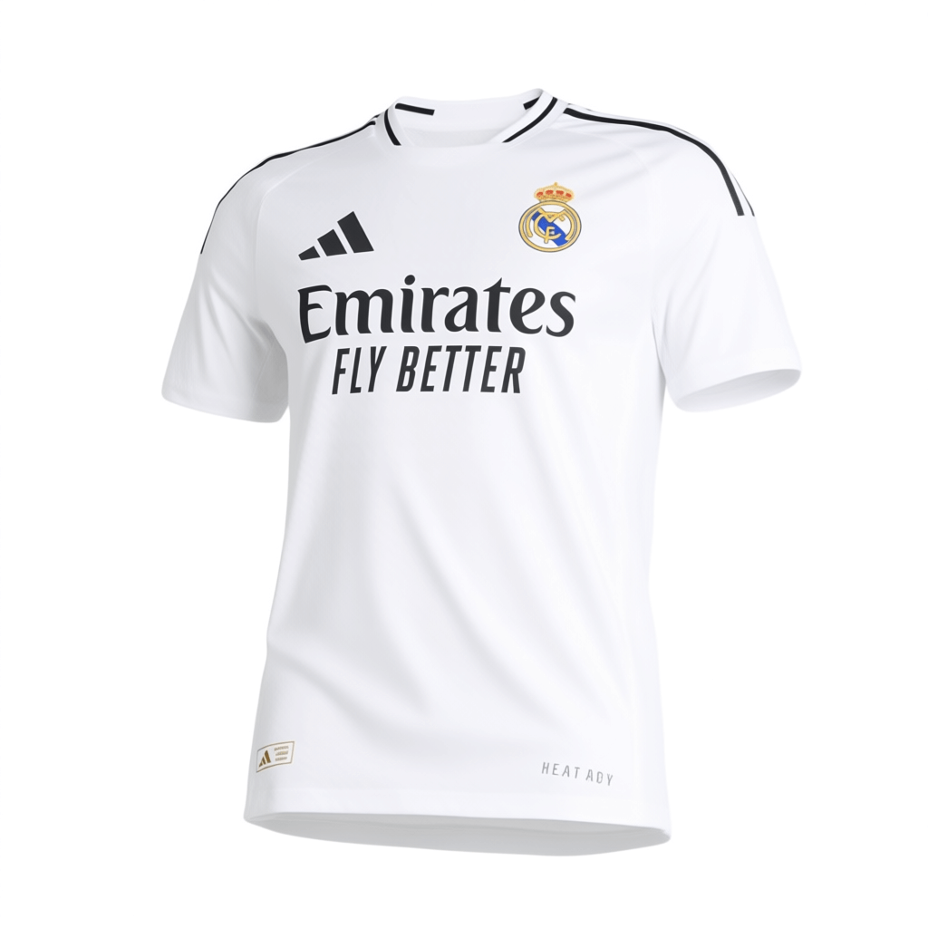 Real Madrid Soccer Jersey Home Custom Shirt 2025/26
