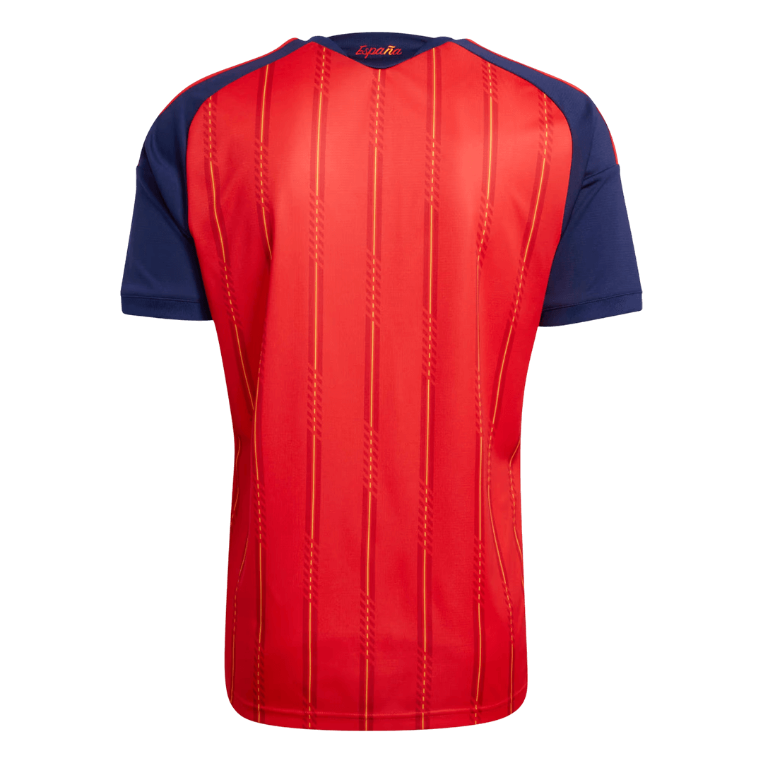 Spain Champion Edition Home Soccer Jersey World Cup 2026 back