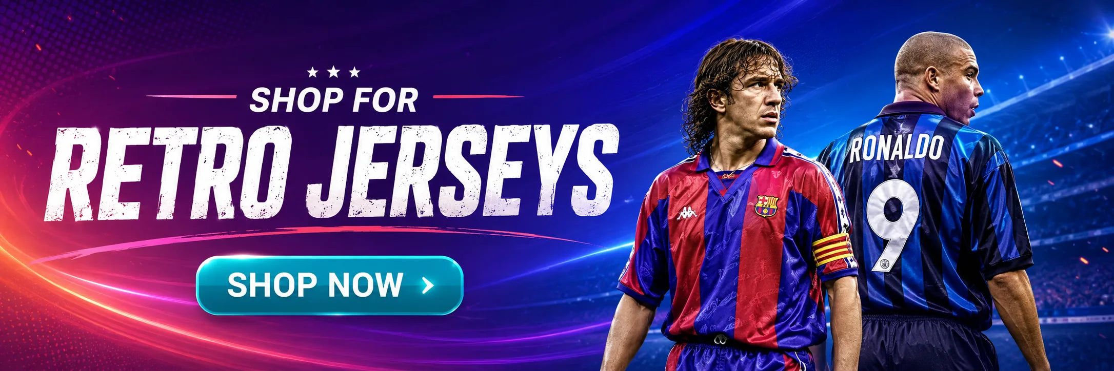 Shop For Retro Jerseys featuring classic football legends